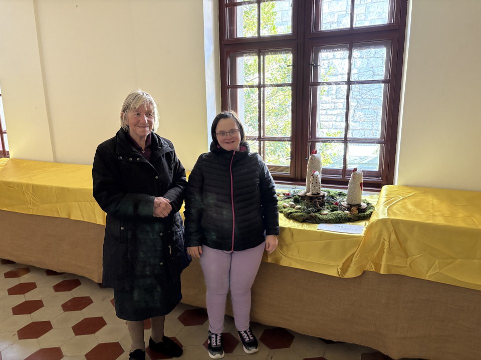 Razstava velikonočnih pirhov na Sveti Gori